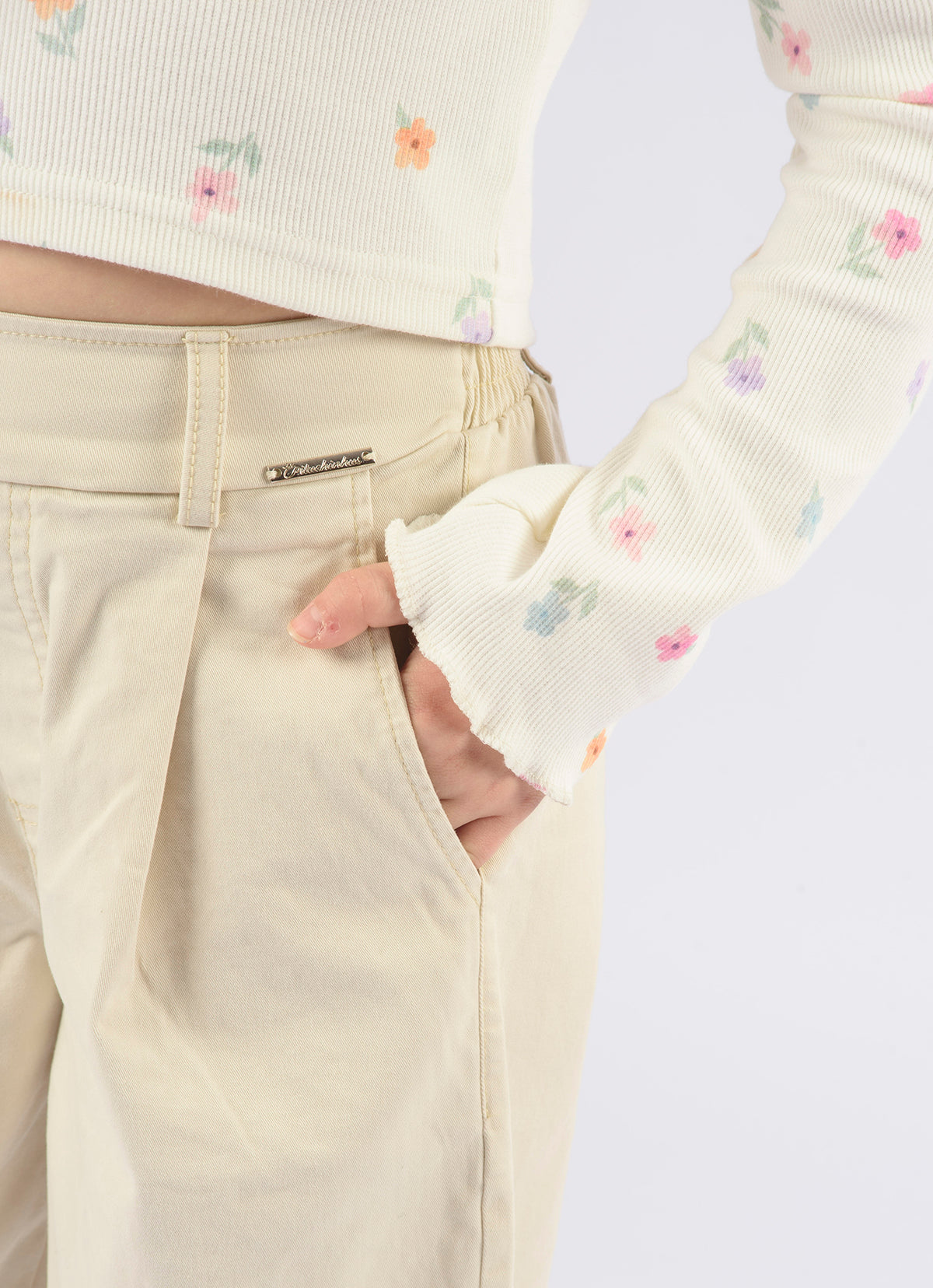 Blusa Cropped Ribana Pituchinhus