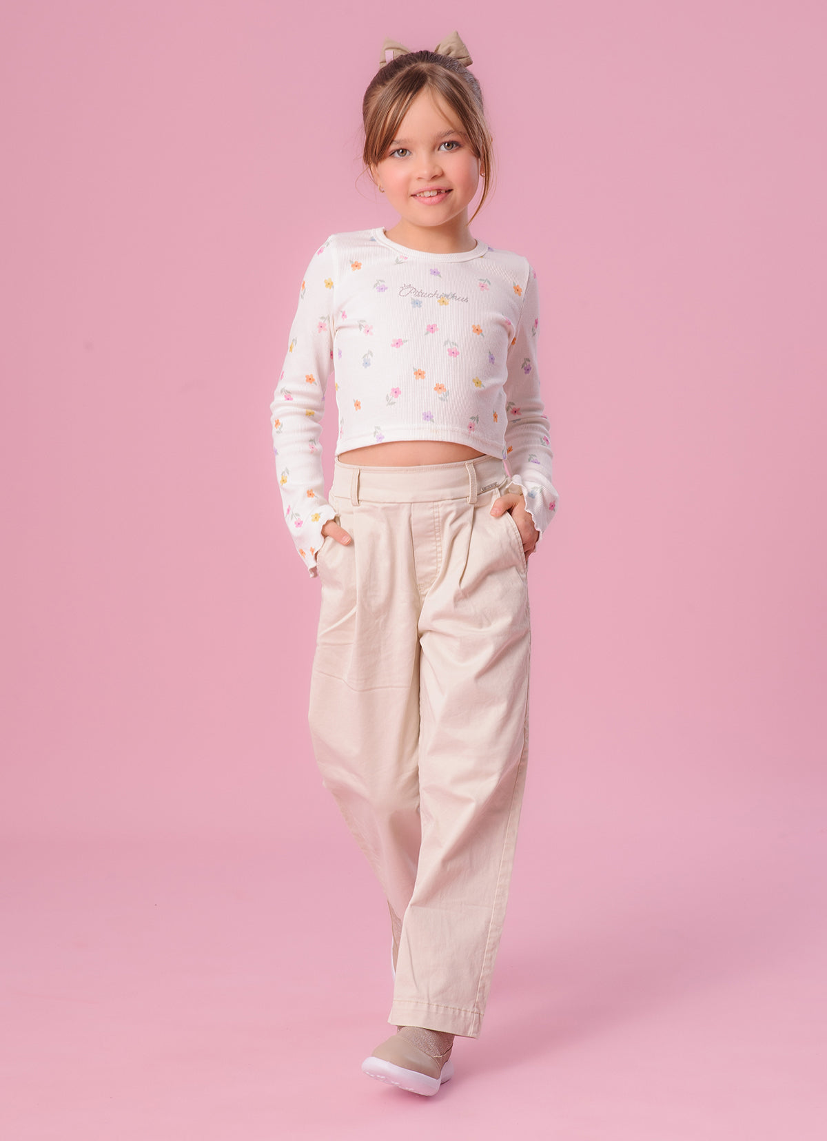 Blusa Cropped Ribana Pituchinhus