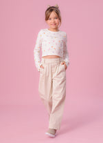 Blusa Cropped Ribana Pituchinhus