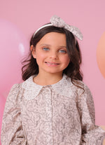 Camisa Algodão Estampada Toile Gola Guipir