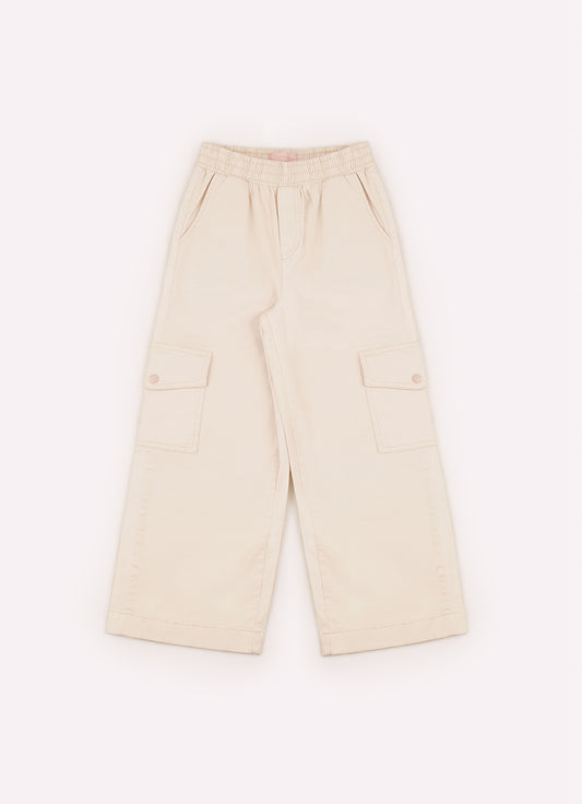 Calça Sarja Bolsos Cargo