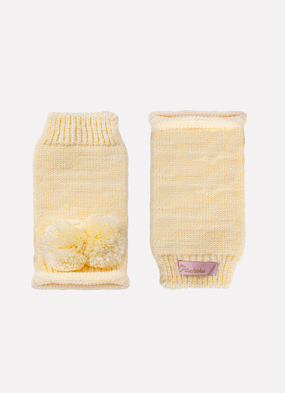 Luva Tricot Pompom