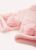 Luva Tricot Pompom