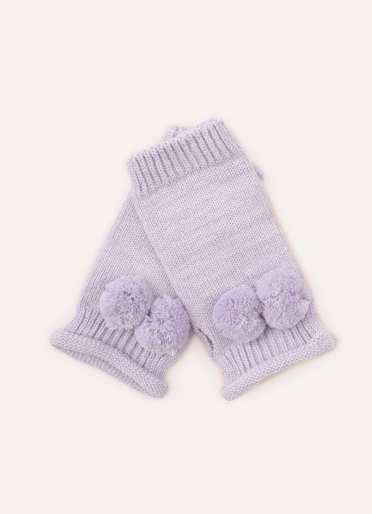 Luva Tricot Pompom