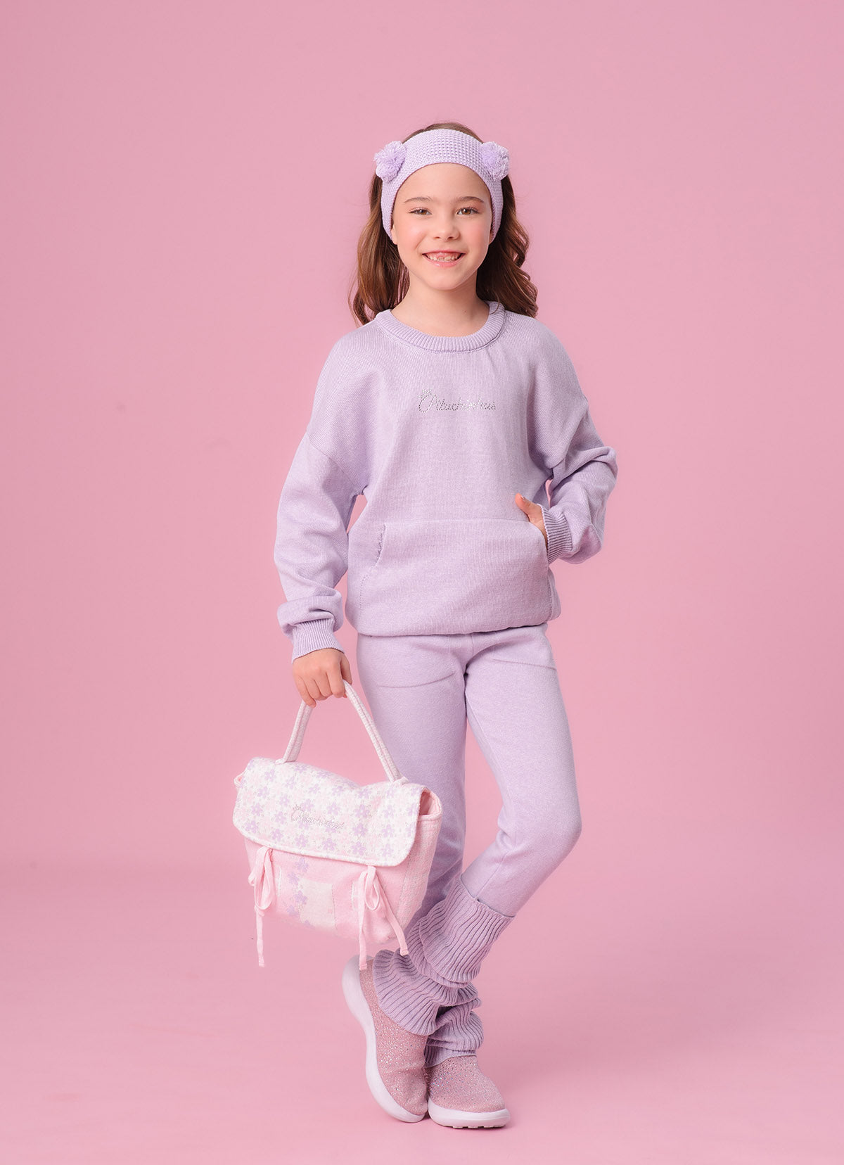 Faixa Tricot Pompom