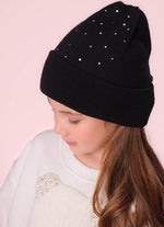 Touca Tricot Dupla Cristais