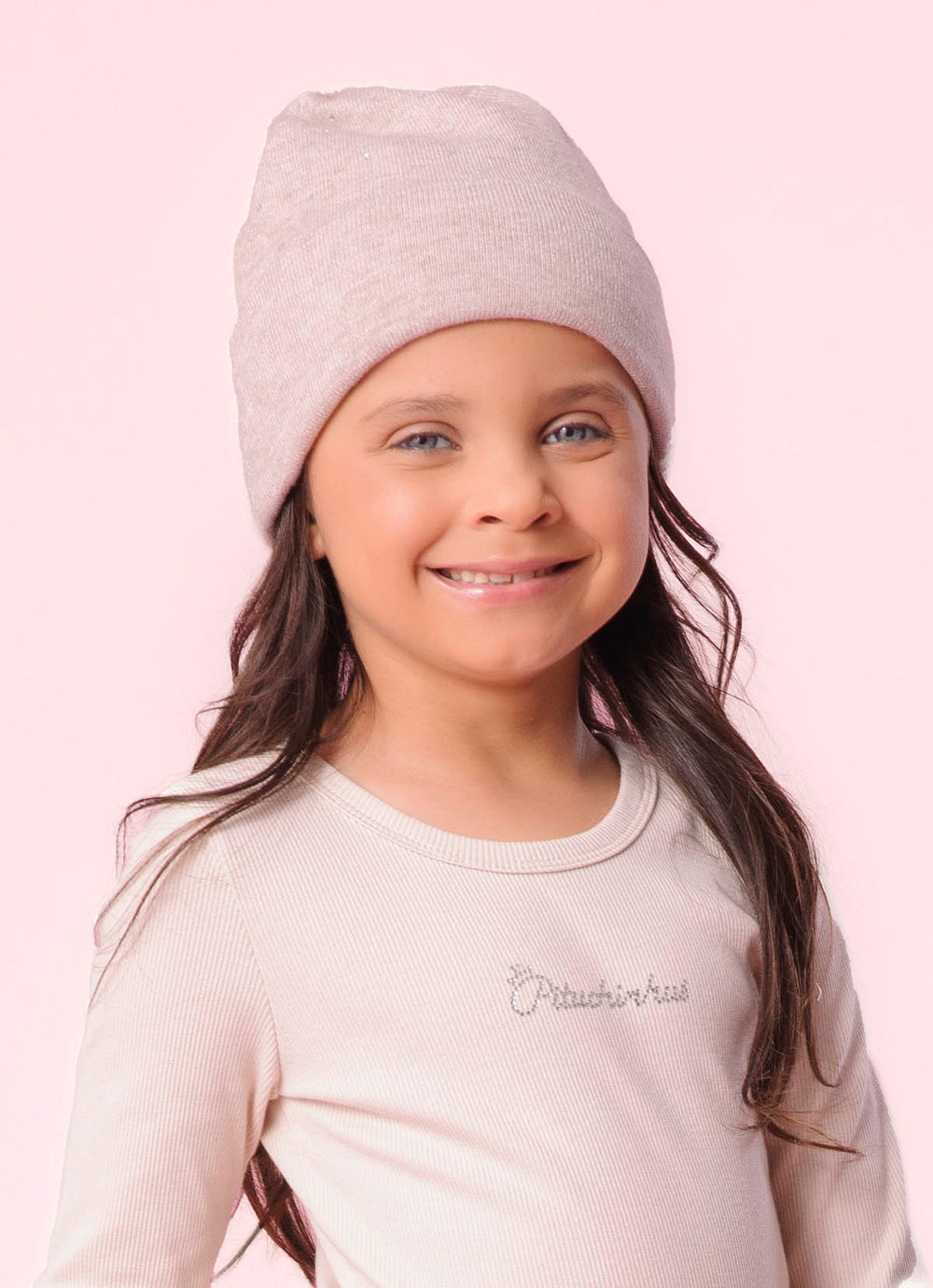 Touca Tricot Dupla Cristais