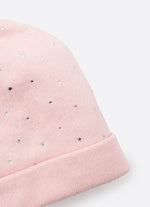 Touca Tricot Dupla Cristais