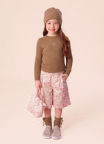 Touca Tricot Dupla Cristais