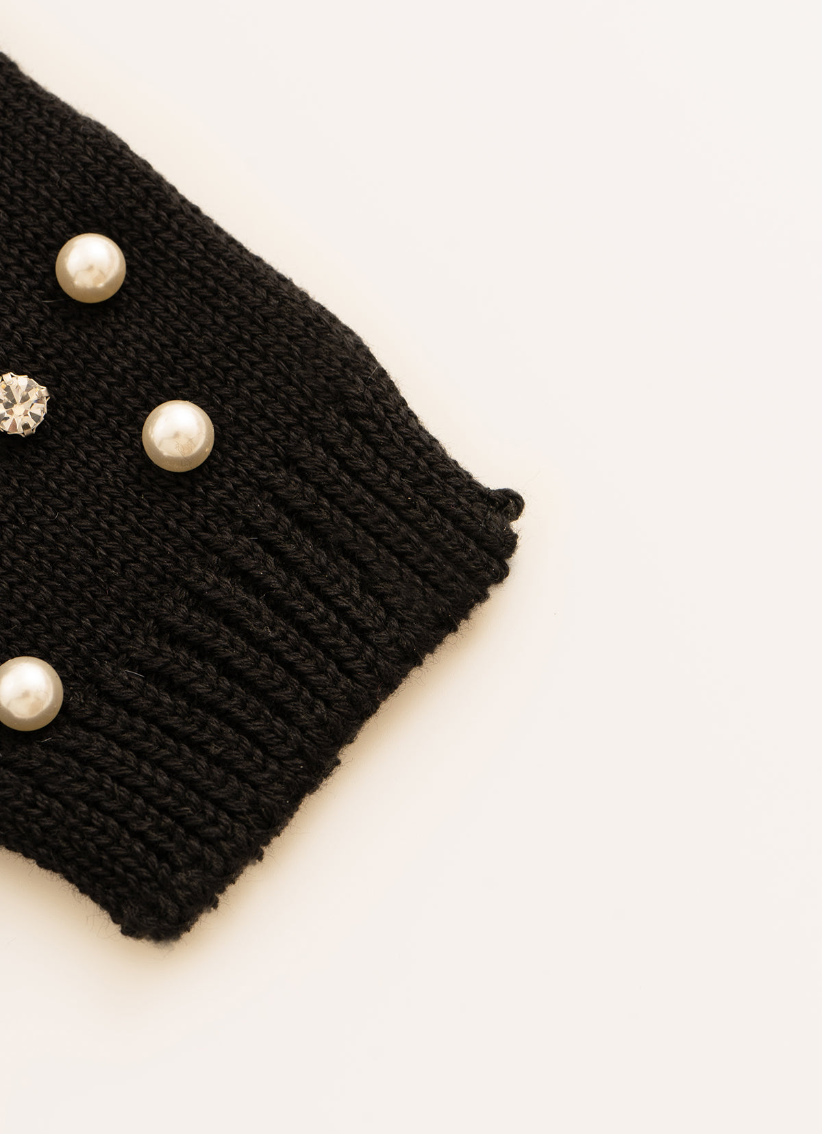 Luva Tricot Bordados