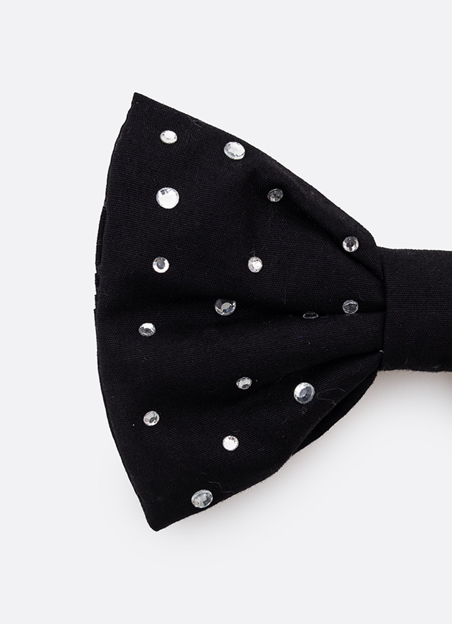 Presilha Laço Puffer Cristais 2 Unidades