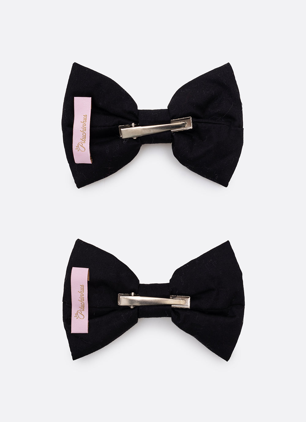 Presilha Laço Puffer Cristais 2 Unidades