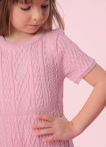 Vestido Tricot Ponto Texturizado Cristal