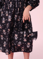 Vestido Algodão Estampa Ursinhas e Laços