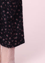 Calça Pantacourt Algodão Estampa Mini Flores