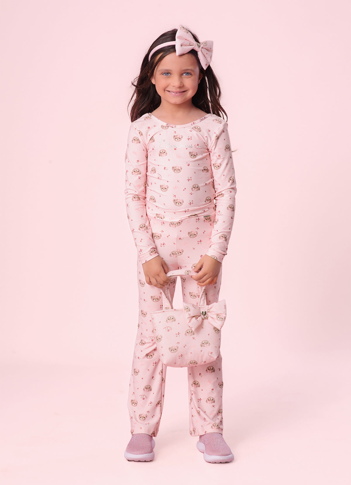 Calça Reta Light Estampado Pituchinhus
