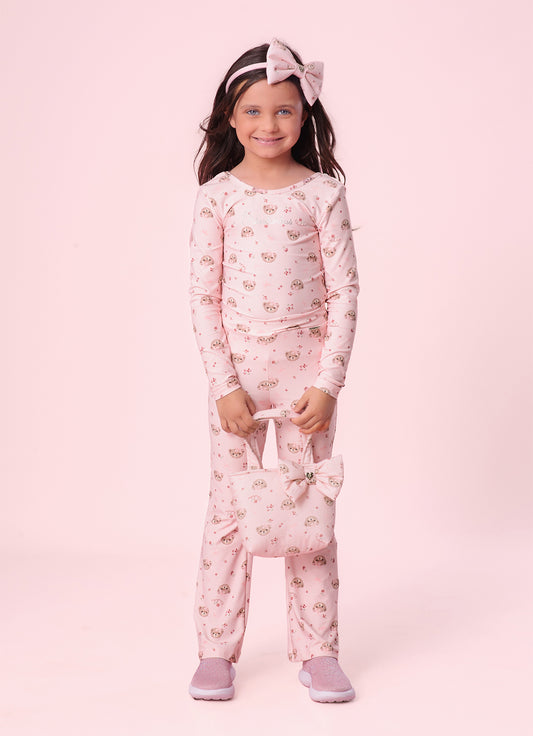 Calça Reta Light Estampado Pituchinhus