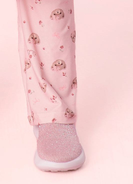 Calça Reta Light Estampado Pituchinhus