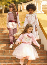 Saia Short Tule Cristais Princesa