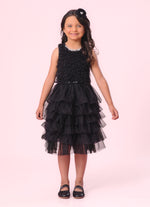 Vestido Rib Frufru e Babados