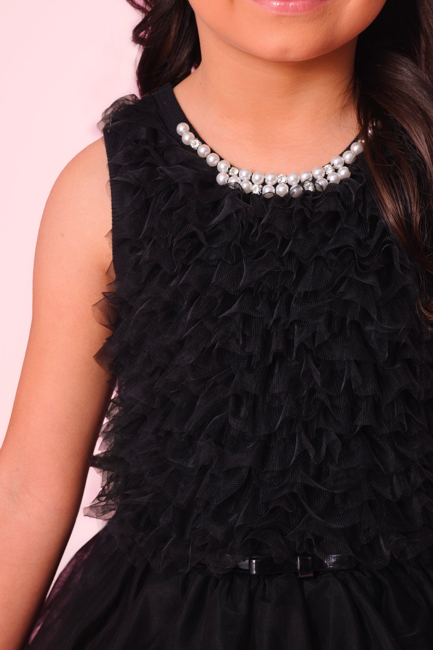 Vestido Rib Frufru e Babados