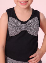 Blusa Cropped Rib Laço