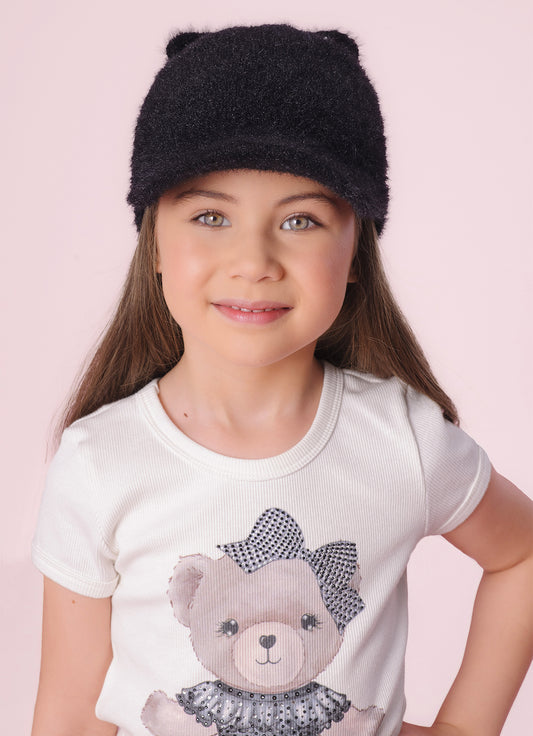Blusa Rib Ursinhas Cristais