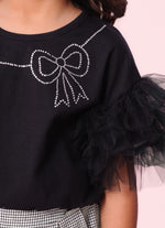 Blusa Cotton Colar Cristal