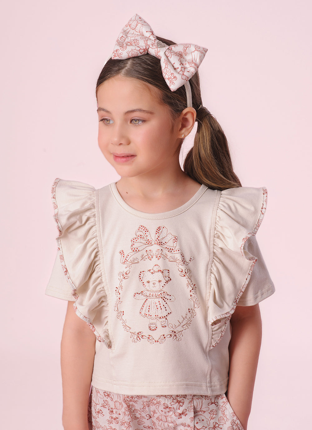 Blusa Cotton Babados