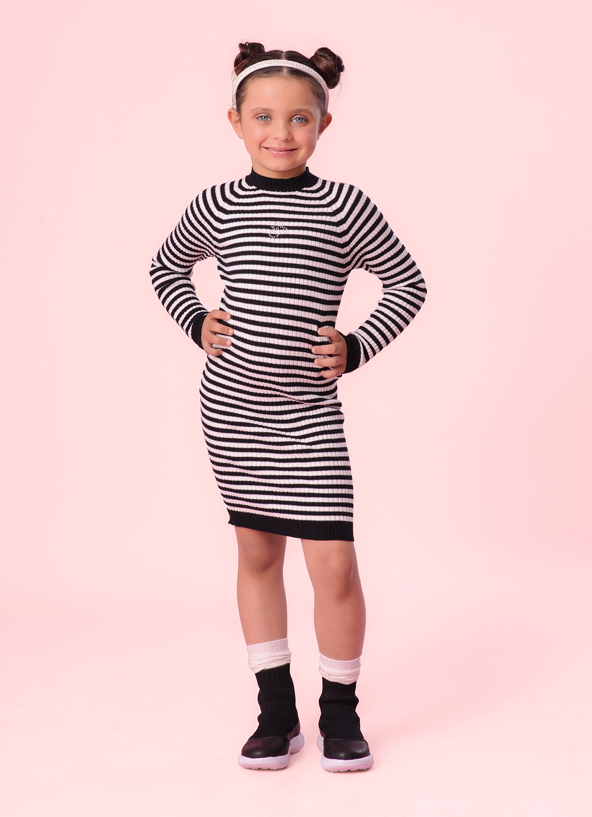 Vestido Tricot Midi Canelado