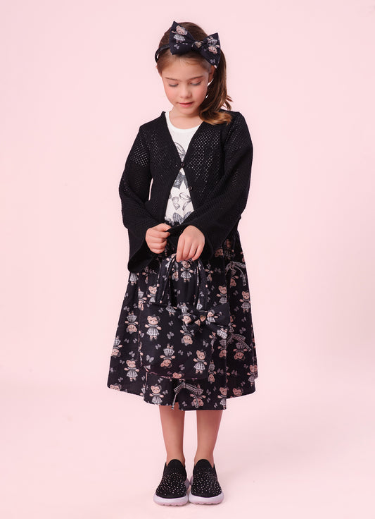 Casaqueto Tricot Multi Pontos
