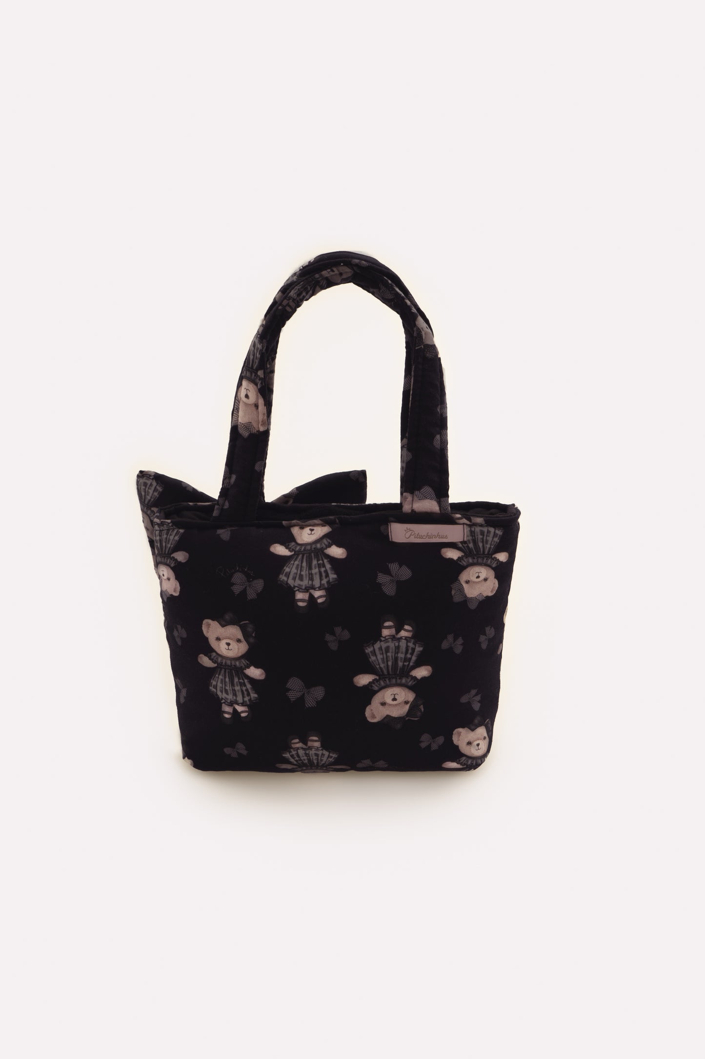 Bolsa Puffer Estampa Laço