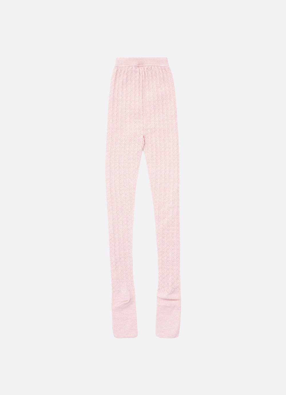 Meia Calça Tricot Rendada
