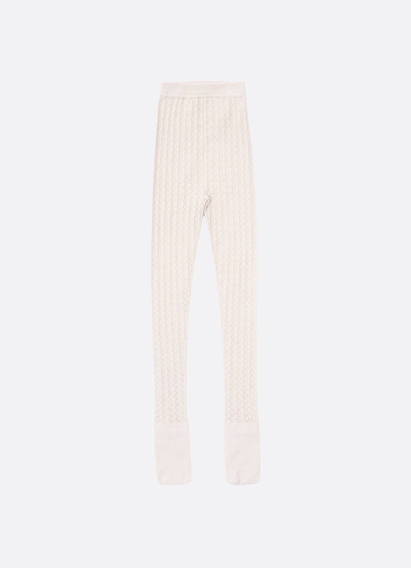 Meia Calça Tricot Rendada