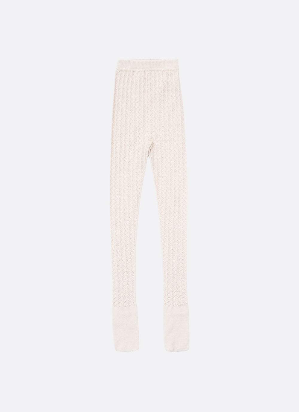 Meia Calça Tricot Rendada