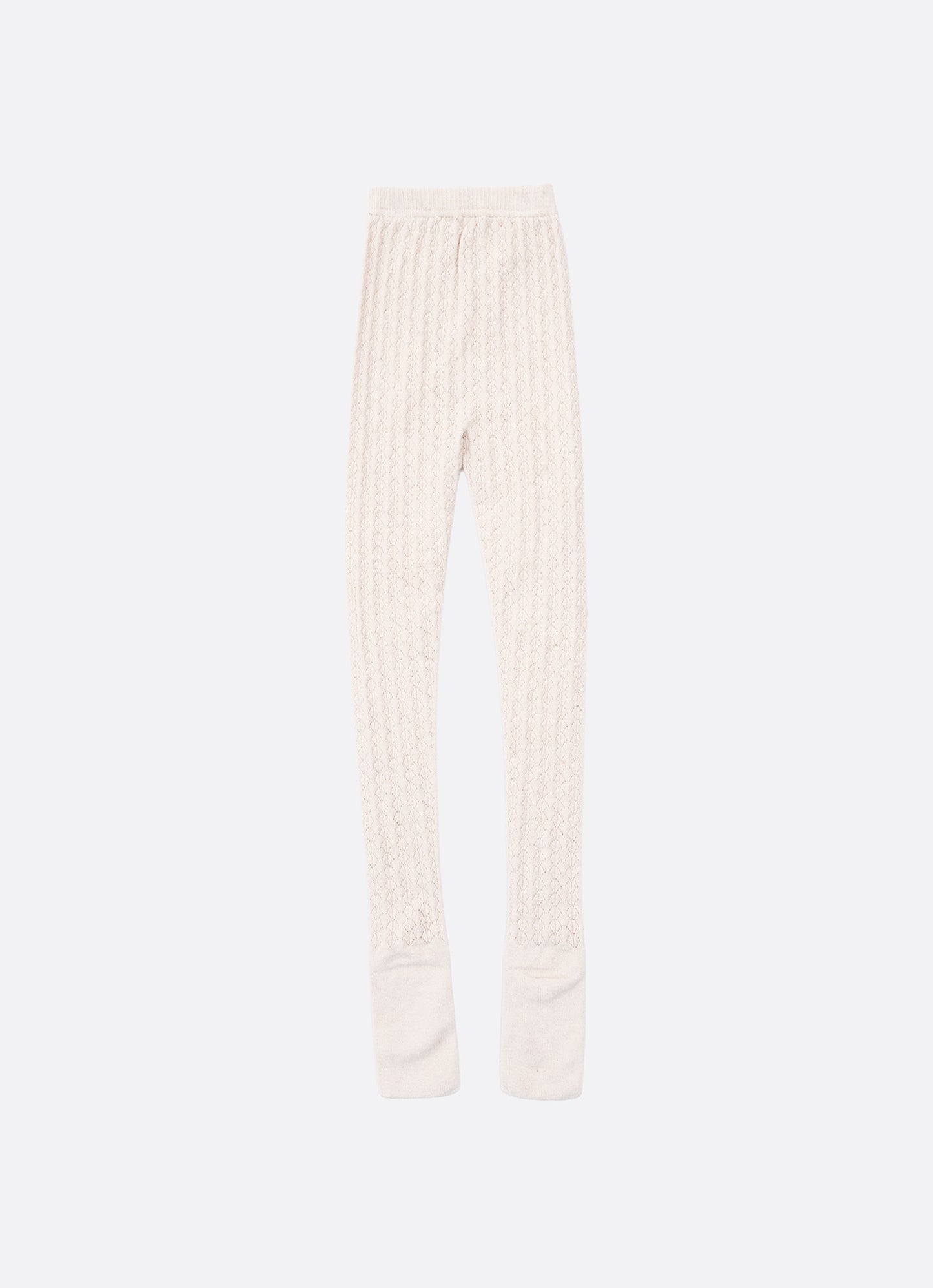 Meia Calça Tricot Rendada