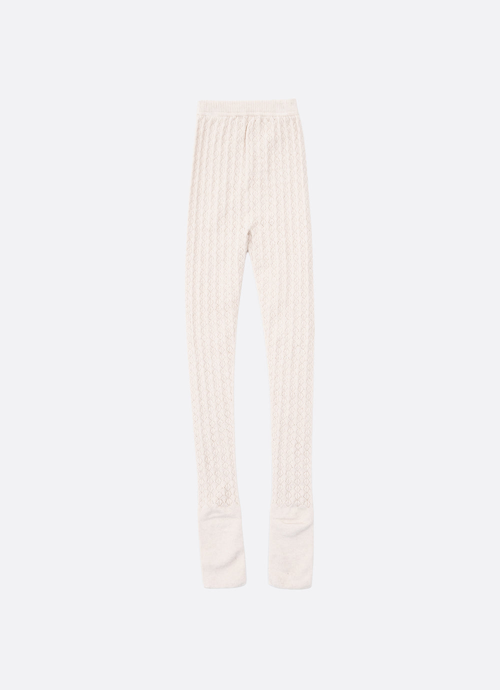 Meia Calça Tricot Rendada