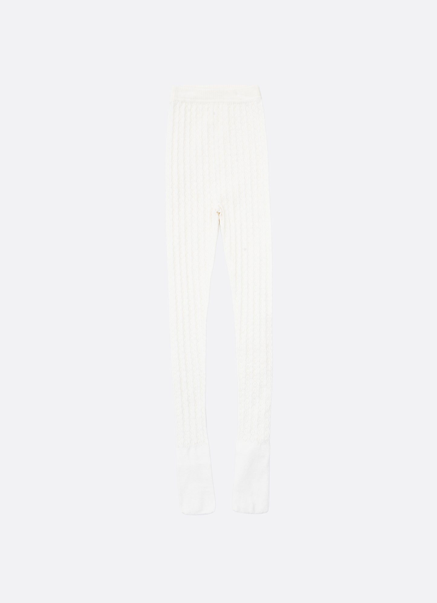 Meia Calça Tricot Rendada