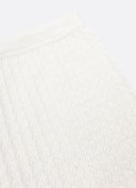 Meia Calça Tricot Rendada