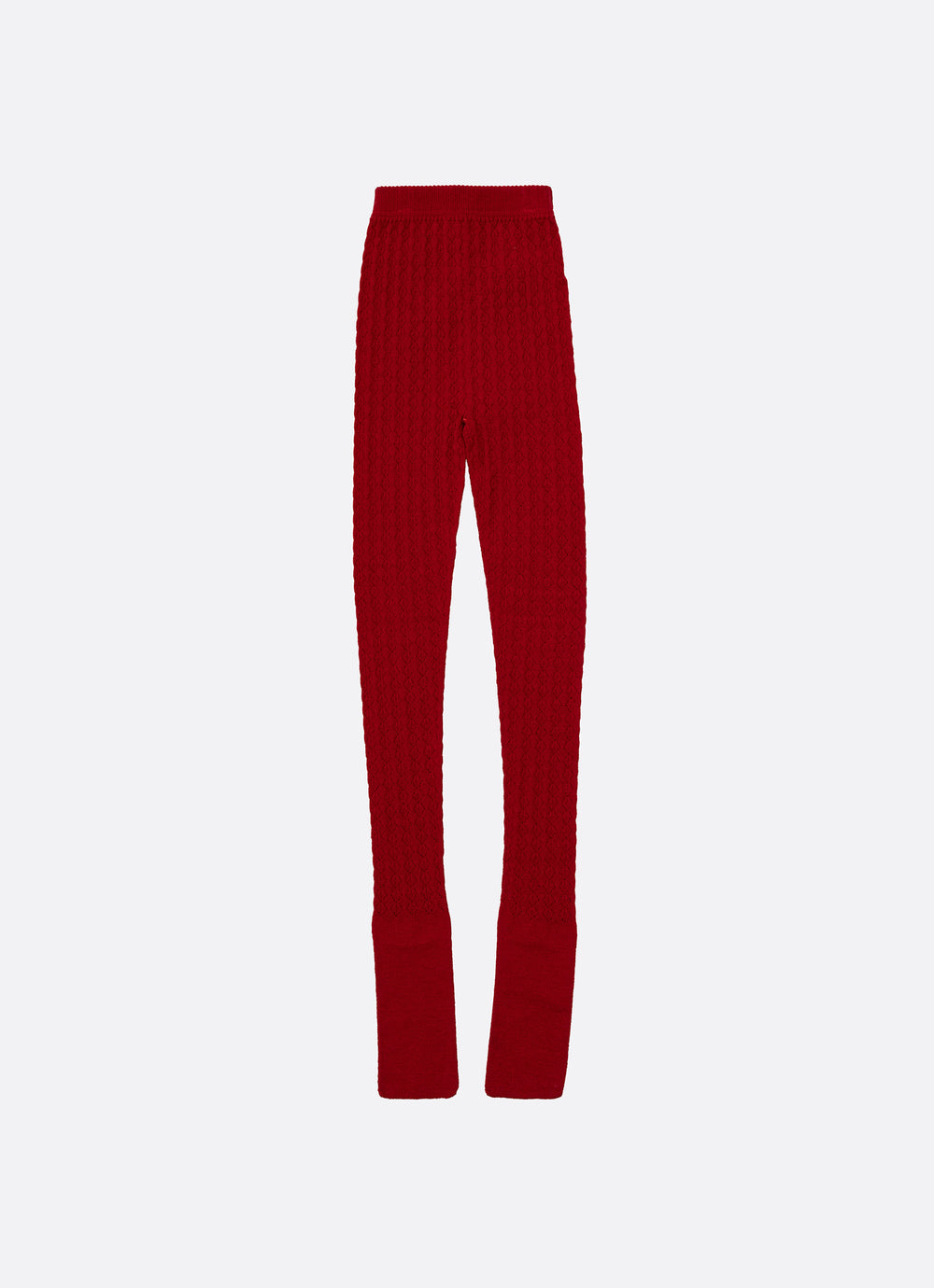 Meia Calça Tricot Rendada