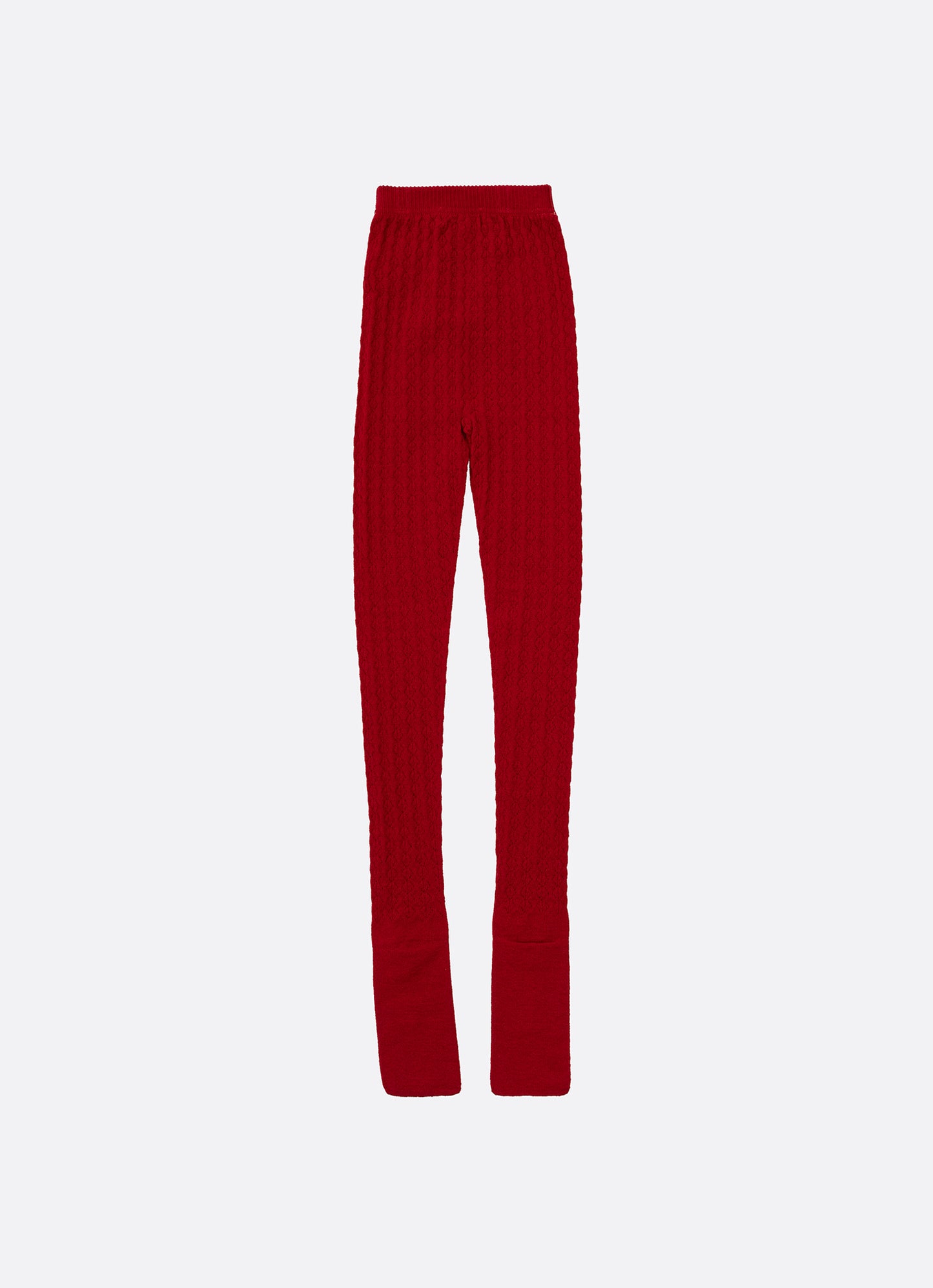 Meia Calça Tricot Rendada
