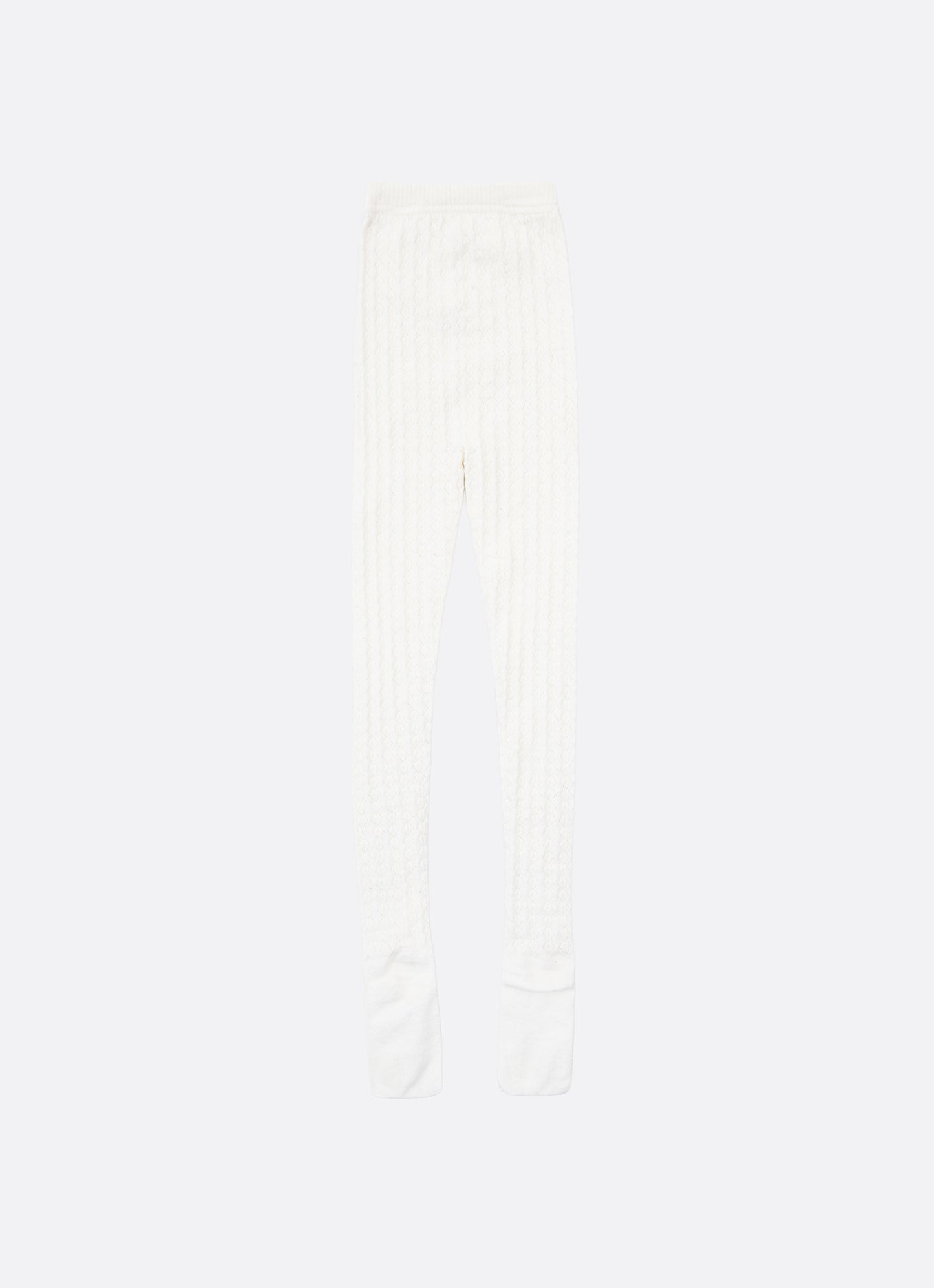 Meia Calça Tricot Rendada