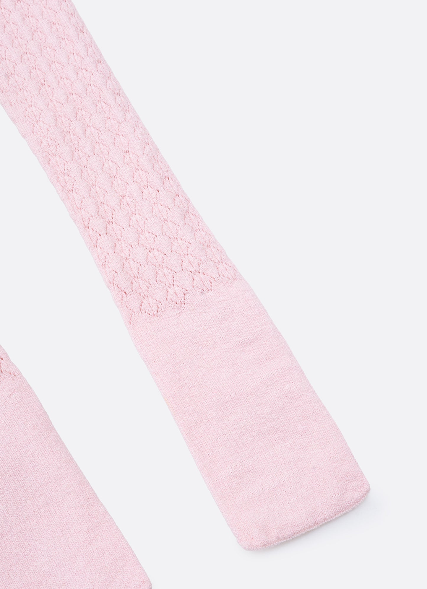 Meia Calça Tricot Rendada