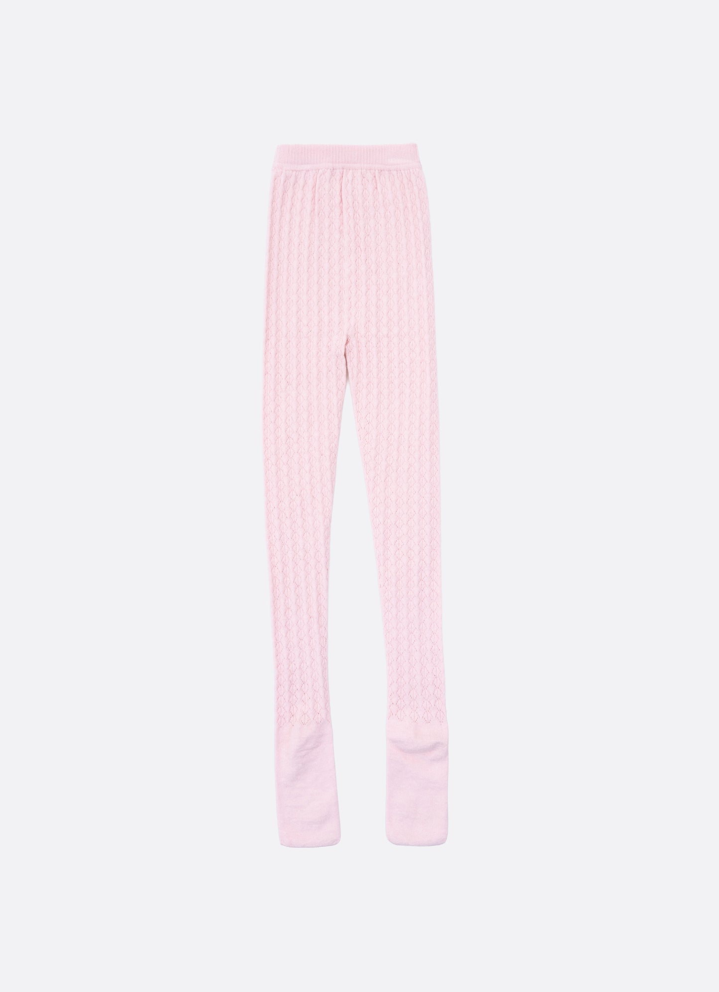 Meia Calça Tricot Rendada