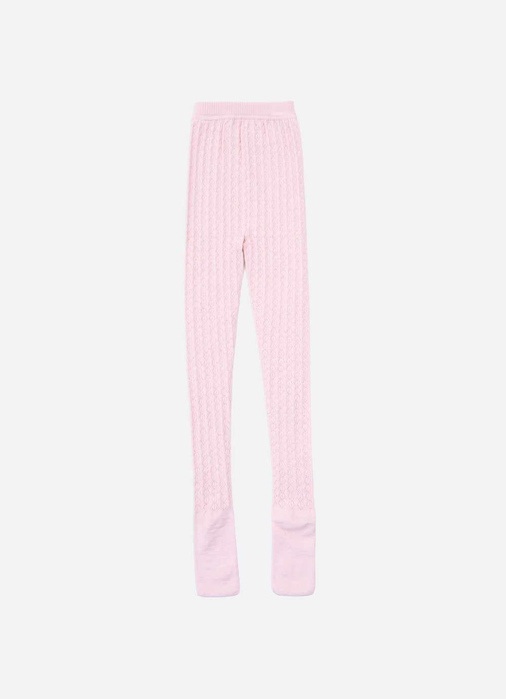 Meia Calça Tricot Rendada