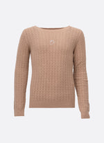 Blusa Tricot Sem Costura Rendada