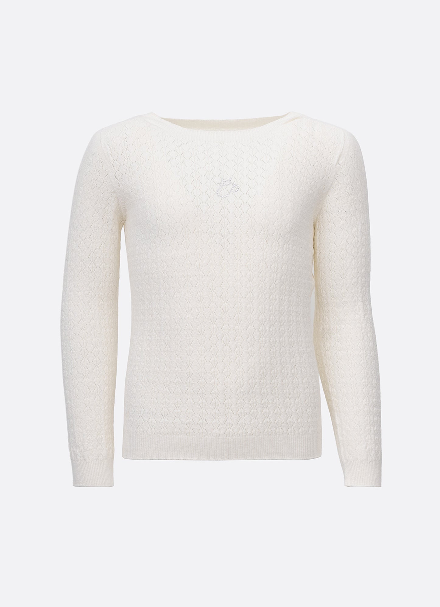 Blusa Tricot Sem Costura Rendada