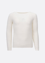 Blusa Tricot Sem Costura Rendada