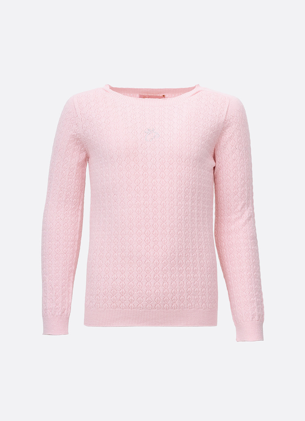 Blusa Tricot Sem Costura Rendada