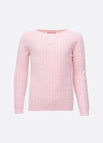 Blusa Tricot Sem Costura Rendada